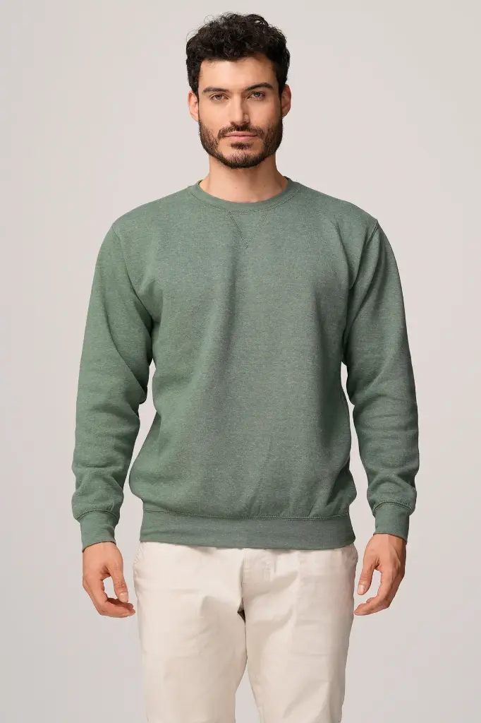 903V - V-Notch Deluxe  Crewneck